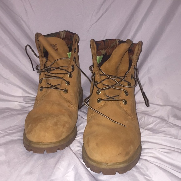 6” Wheat Timberlands - Picture 3 of 6